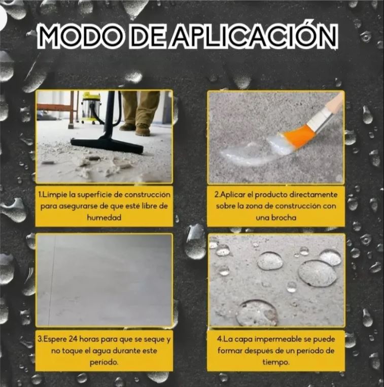 Super Sellador líquido Impermeable