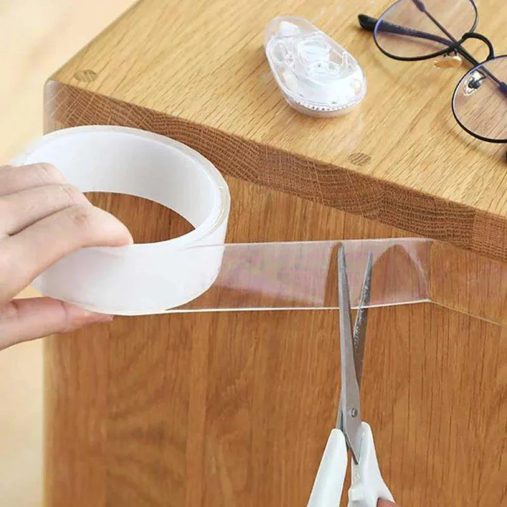 Cinta de Doble Contacto – Pega Fuerte en Cualquier Superficie – Instala todo sin dañar tus paredes en minutos