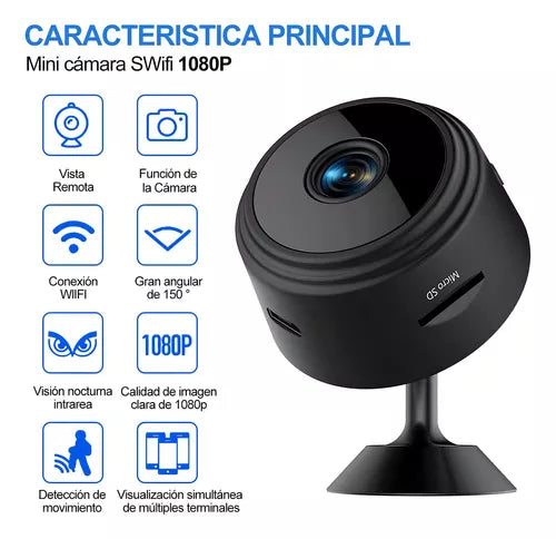 Mini Cámara® Espía HD WIF
