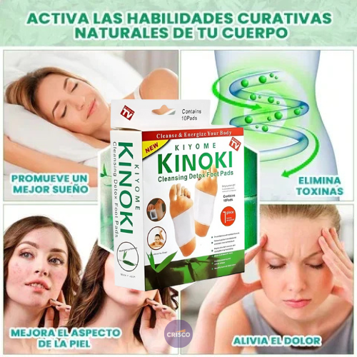 SUPER DESINTOXICANTE - ALIVIA DOLORES - KINOKI©
