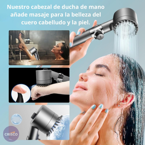 Ducha Con Masajeador© Alta Presión